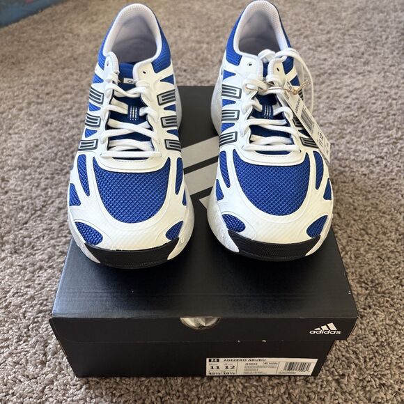 Adidas Originals Mens Adizero Aruku Collegiate Royal Core Black JI3554 Size 11 - Picture 1 of 6